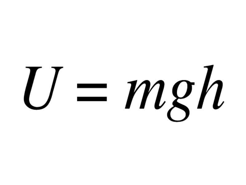 Formula - Potential energy