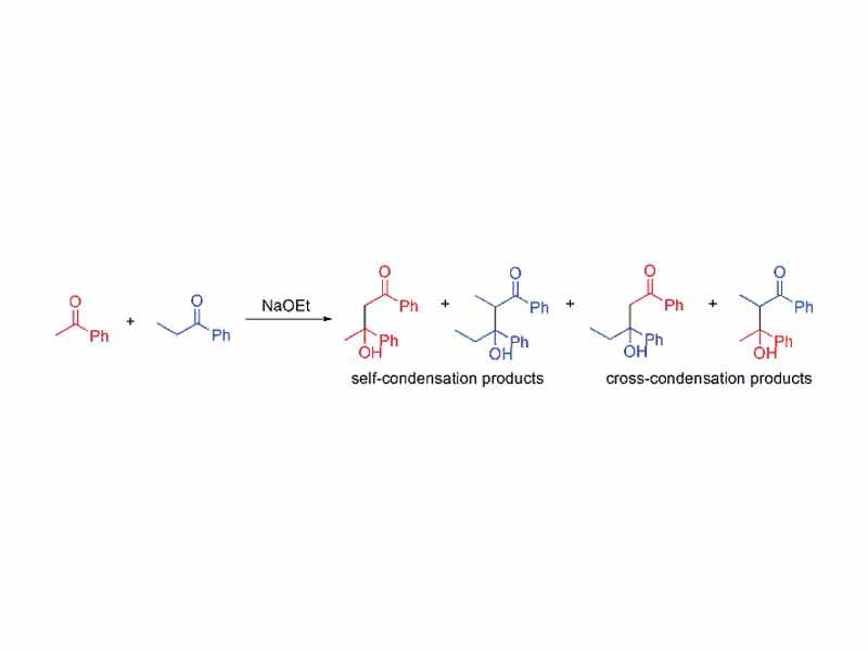 Many possible aldol products