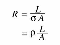 Determination of resistance for a seg...