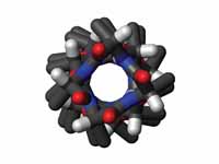Top view of the same helix shown abov...